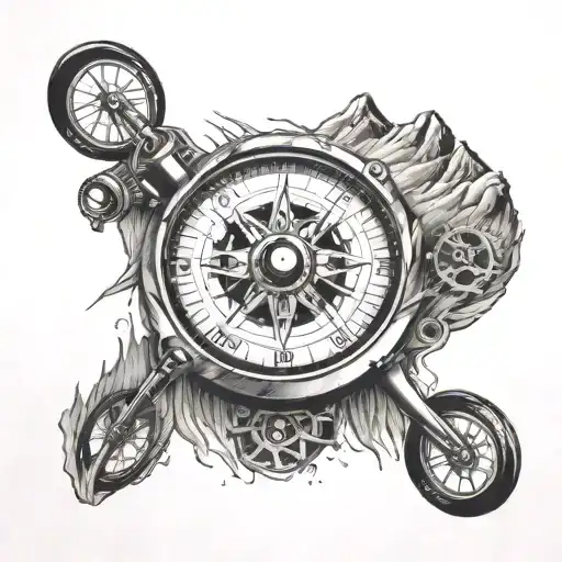 Mountain Bike Compass