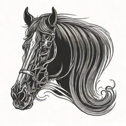 Pinstripe With Foxbody Mustang