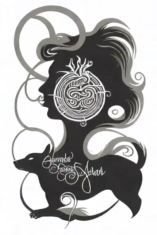 Name Savannah And Jeremy With Heartbeat Line