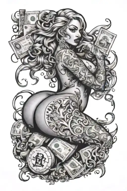 I Like Big Booty Bitches Get Money