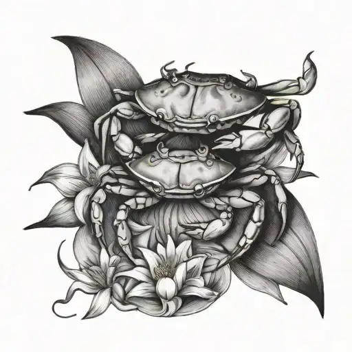 Crab And Lily