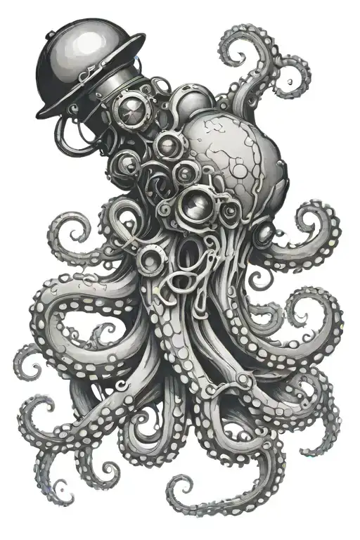 Steampunk Octopus Tentacles