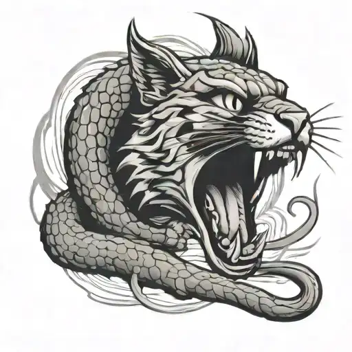 Cat Hissing Viper