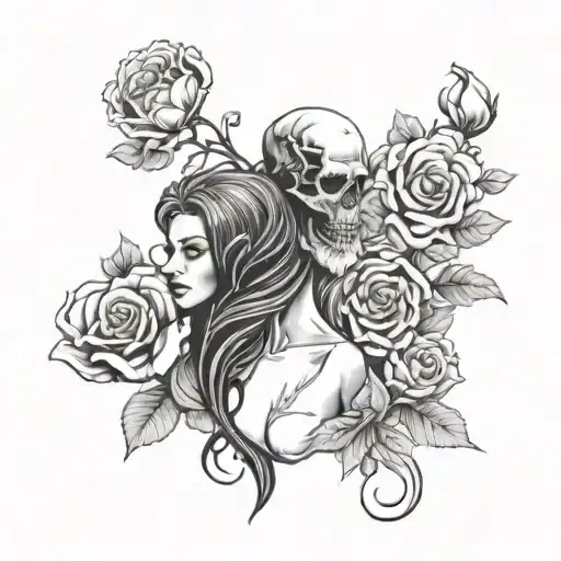 Flowers Death Father And Daughter Small