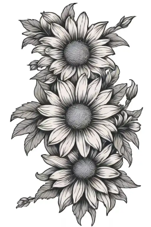 Floral Daisy Flower