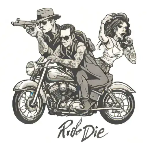 Ride Or Die Gangster Couple