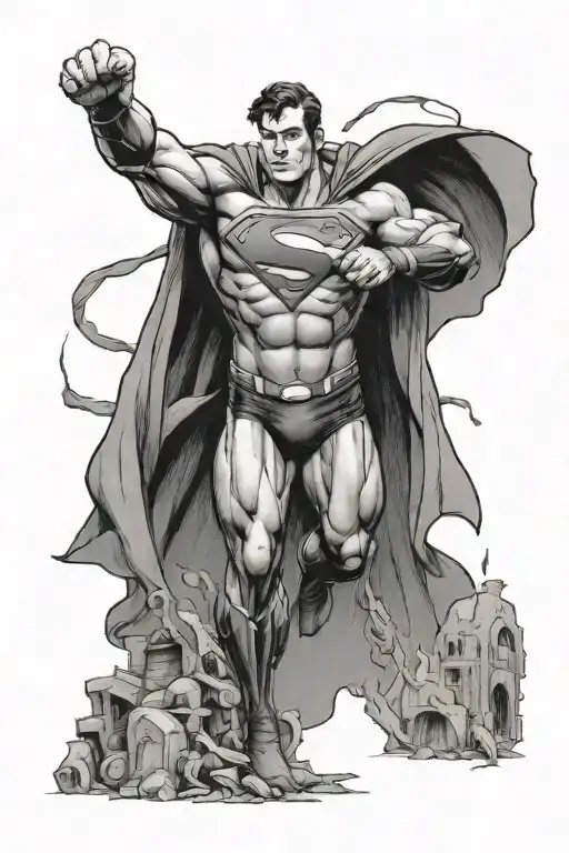 Superman In Act Like The Darkness