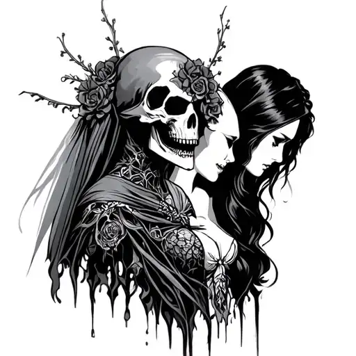 Reaper Of Death And A Bride