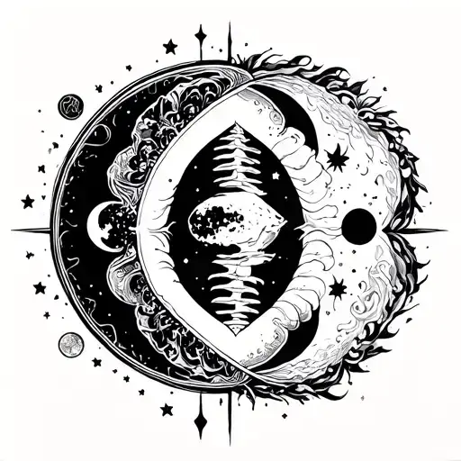 Wanting A Spinal Tattoo Thats Not Focused On Moon Phases Or Too Feminine