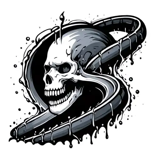 A Water Slide That Uses A Scar