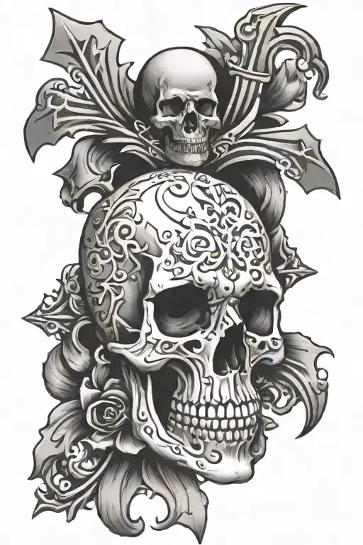 Skull And Crosses