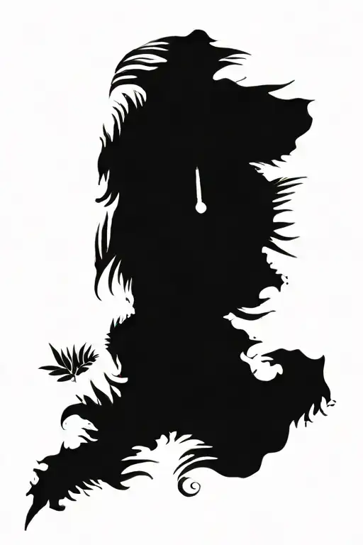 Big Ben Clock Face And Silver Fern