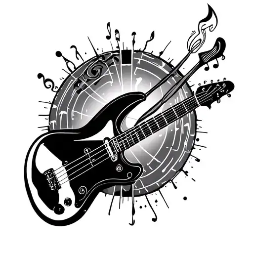 Music Patchwork Sleeve