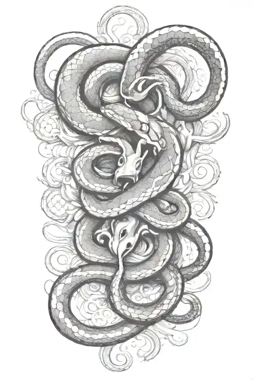 Snake Going Onto Hand