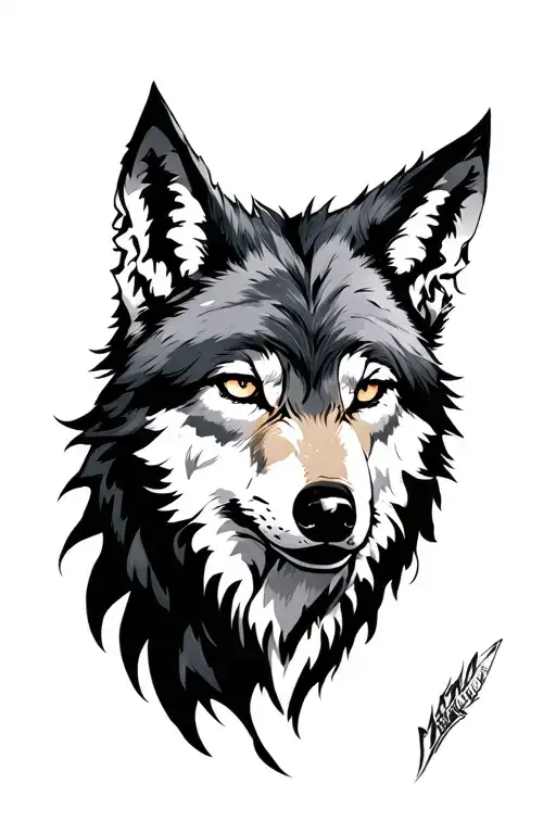 Wolf Shifter Warrior Girl Higher Power