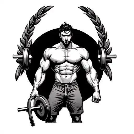 Virgo Stong Gym Bodybuilder