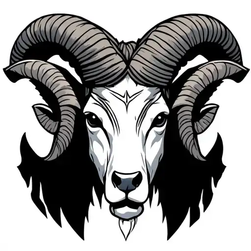 Line Style Rams Head To Cover Up Southern Cross