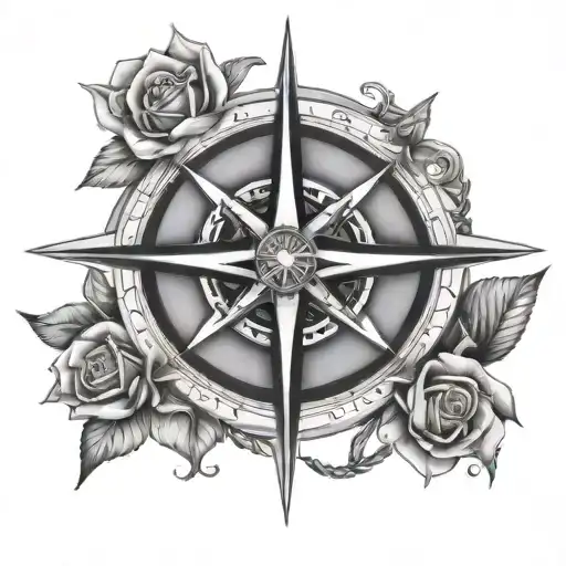 Compass Rose Intertwined