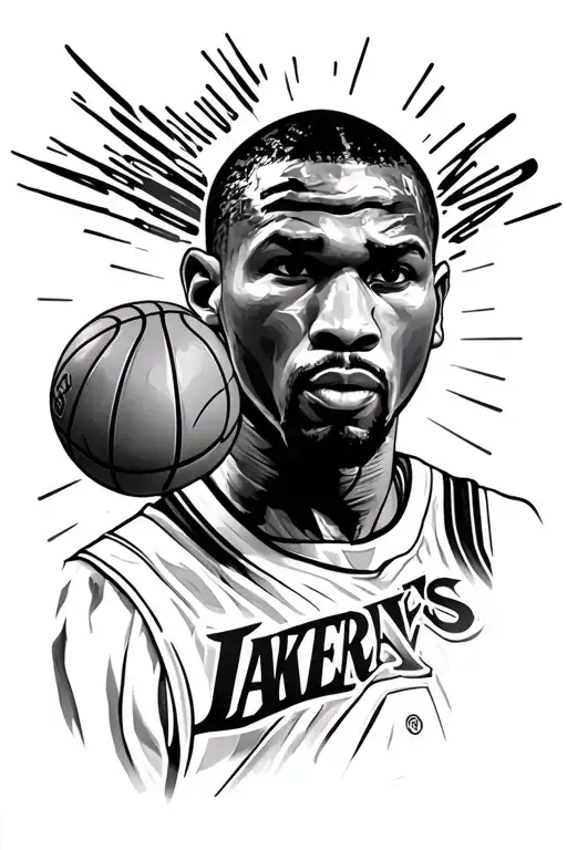 Kobe Black Mamba Tattoo Design