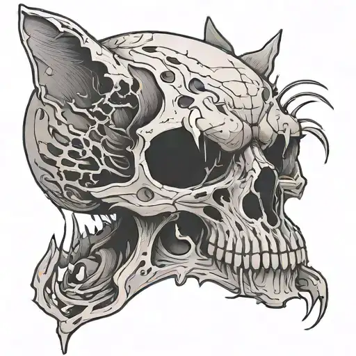 Cat Skull Shattering