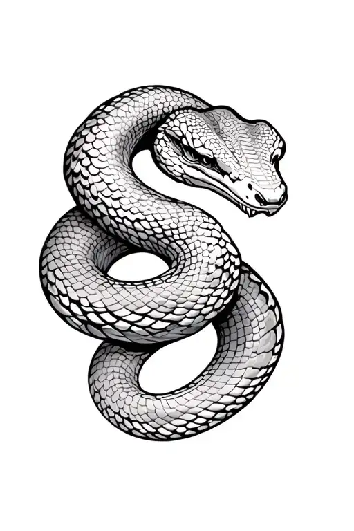 Tradicional Snake Wrapped