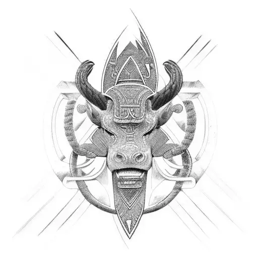 Maori-inspired Sport Symbol