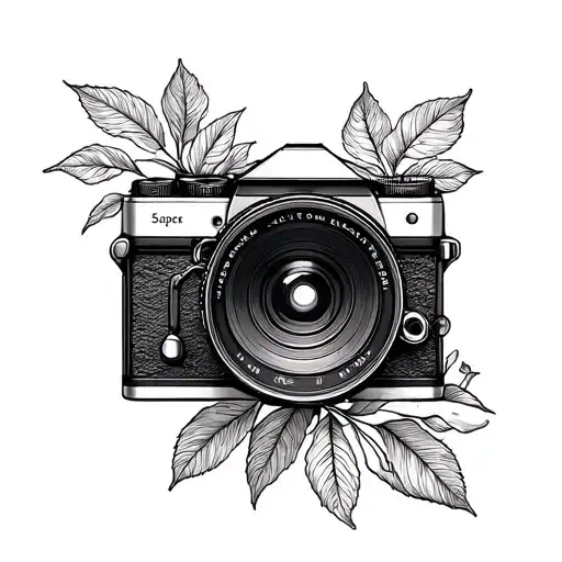 Camera With Nature In Lens