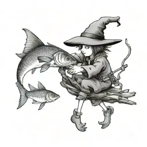 Snufkin Fishing