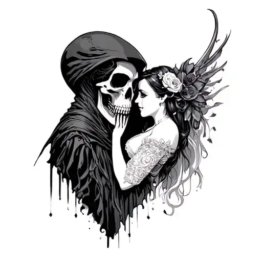Reaper Of Death And A Bride