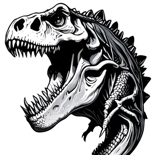 Skull T-rex