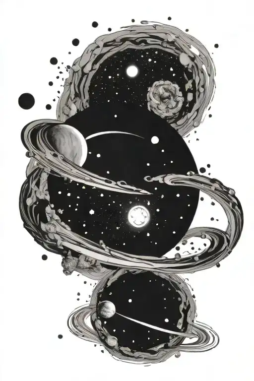 Circular Shaped Galaxy