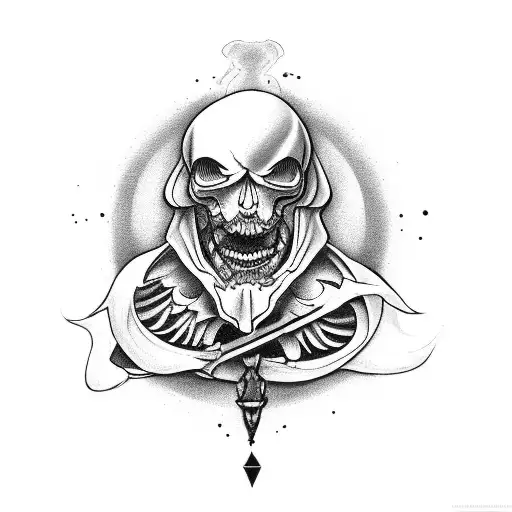 Reaper With Hourglass