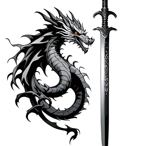 Dragon Surrounding Blade