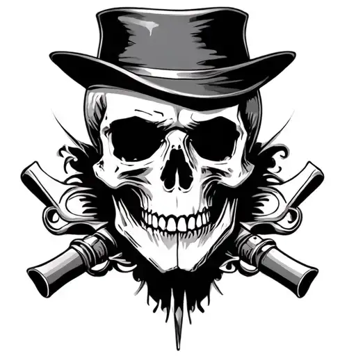 Mafia Boss Skull
