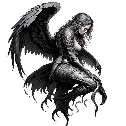 Fallen Angel Dark Souls Style