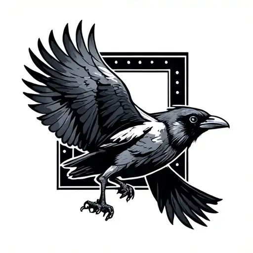 Crow Flying Rectangle