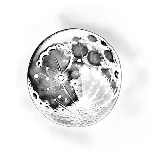 Moon Background For Text