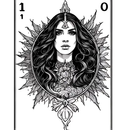 Woman Tarot Card