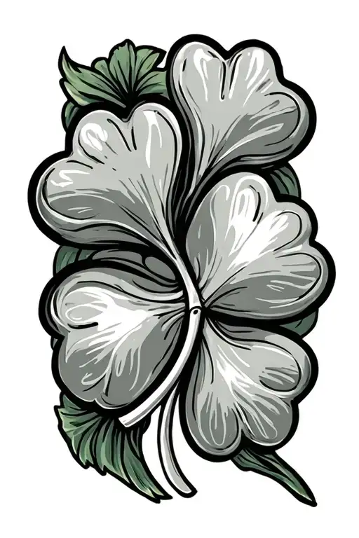 Canadian Irish Style Shamrock
