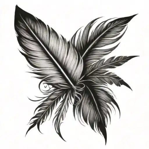 Feather With Times Like These Words