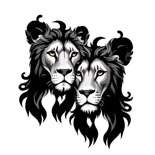 Gemini Twins With Leo Zodiac Sign