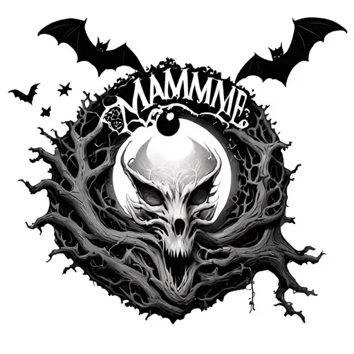 Poison Tree With Bats The Name Mammie