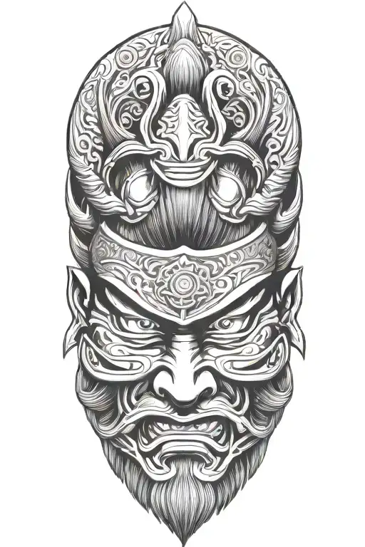 Japanese Samurai Warrior