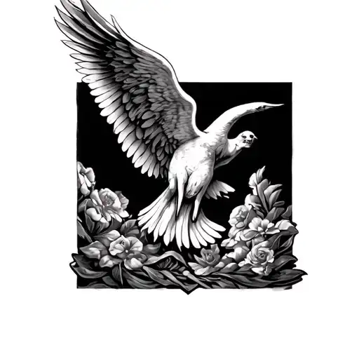 Heaven Memorial Tattoo Sleeve