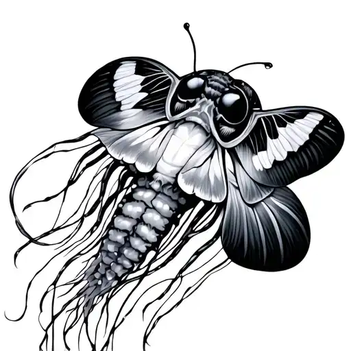 Jellyfish Snake Moth