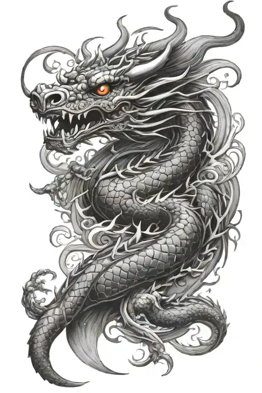 Yakuza Dragon Sleeve