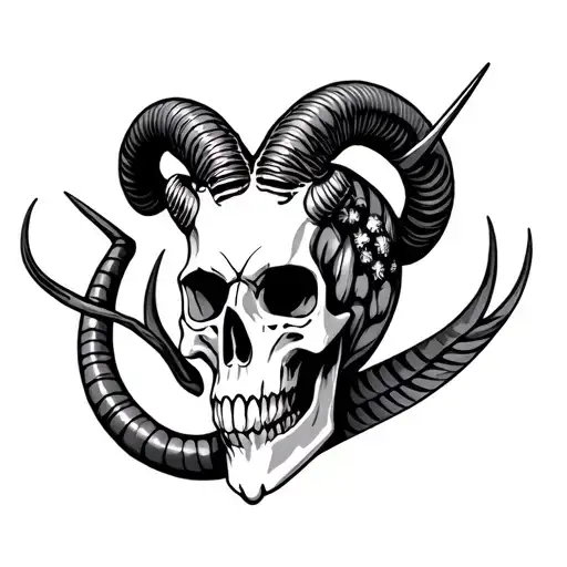 Capricorn Skull Evolution