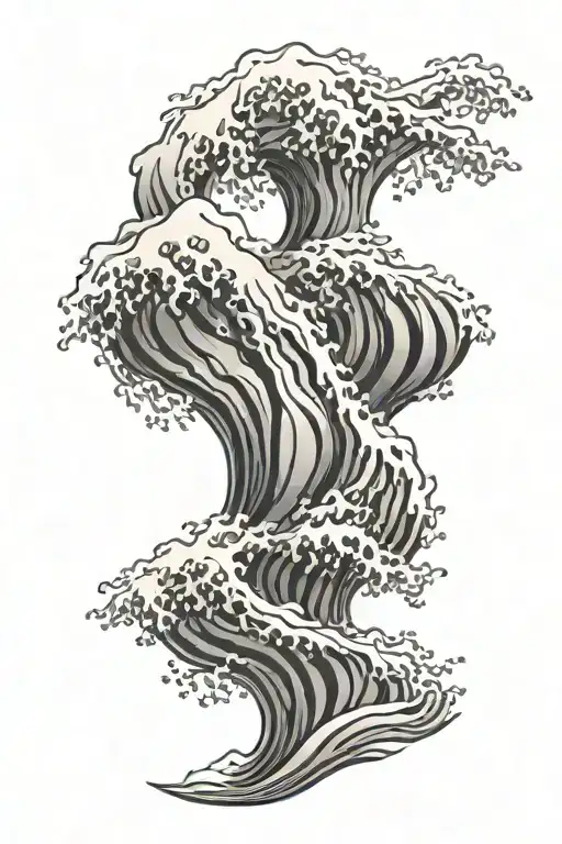 Japanese Water Waves
