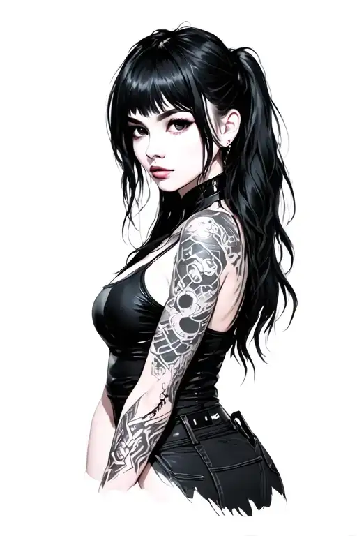 Rebecca From Anime Cyberpunk