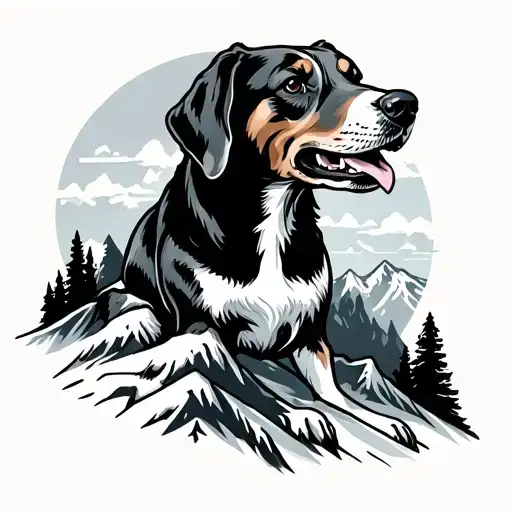 Hound Dog In The Mountains